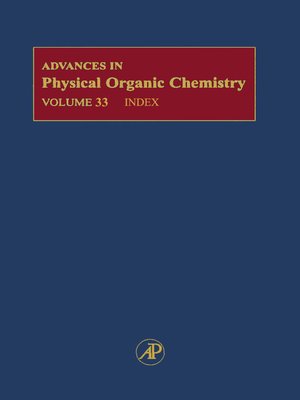 cover image of Advances in Physical Organic Chemistry